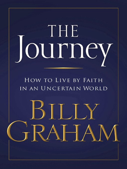 Title details for The Journey by Billy Graham - Wait list